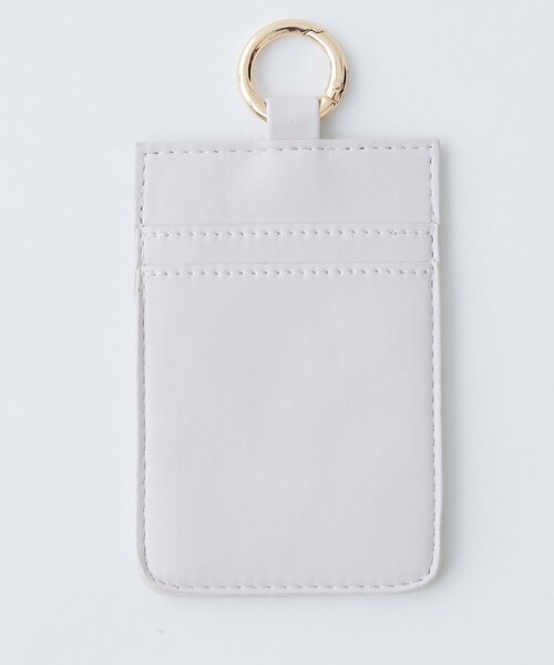 natural couture(ナチュラルクチュール)の「組み合わせカードケース(カードケース・レディース・シルバー/ラベンダー/ブラック/サックスブルー/アイボリー/ブラウン/レッド・FREE)」の2枚目の写真