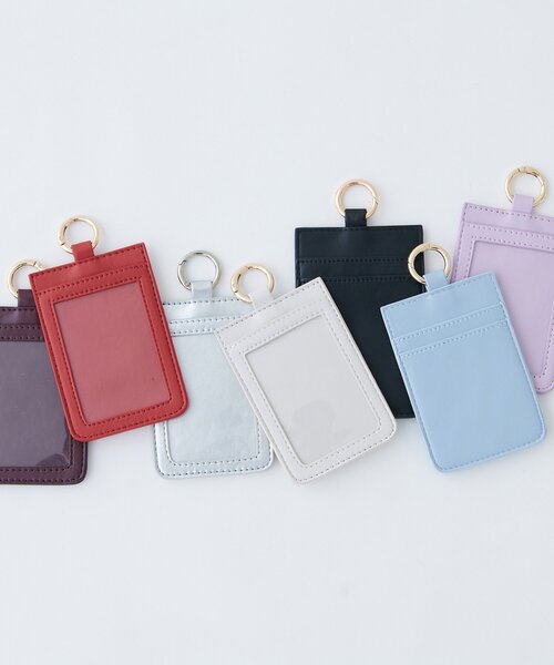 natural couture(ナチュラルクチュール)の「組み合わせカードケース(カードケース・レディース・シルバー/ラベンダー/ブラック/サックスブルー/アイボリー/ブラウン/レッド・FREE)」の10枚目の写真