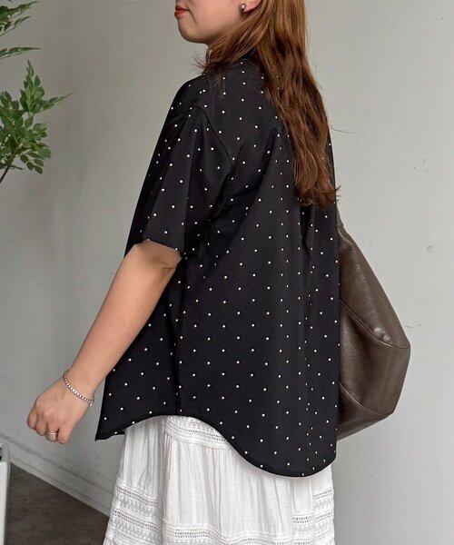 U.S. POLO ASSN.(ユーエスポロアッスン)の「半袖シャツ(シャツ/ブラウス・レディース・ブラック系その他/ブルー/ホワイト系その他2/ホワイト系その他/イエロー/ネイビー・FREE)」の10枚目の写真