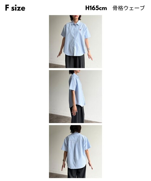 U.S. POLO ASSN.(ユーエスポロアッスン)の「半袖シャツ(シャツ/ブラウス・レディース・ブラック系その他/ブルー/ホワイト系その他2/ホワイト系その他/イエロー/ネイビー・FREE)」の21枚目の写真
