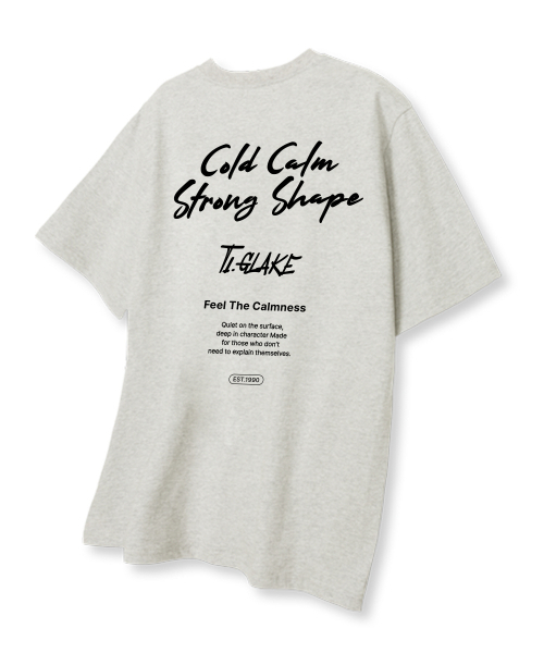 TI.GLAKE（ティーグレイク）の「コールドカムオーバーサイズ半袖Tシャツオートミール（Tシャツ/カットソー・メンズ・その他・LARGE/X-LARGE/XX-LARGE）」の3枚目の写真