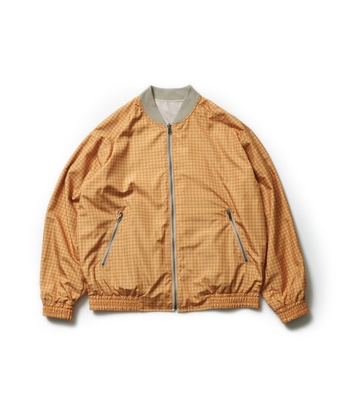 mihns closet(ミンズクローゼット)の「【mihns closet/ミンズクローゼット】リバーシブル フライトジャケット(ブルゾン・メンズ・ブルー/ベージュ/ブラック・M/L)」の3枚目の写真
