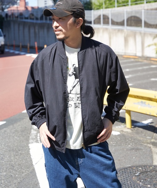 mihns closet(ミンズクローゼット)の「【mihns closet/ミンズクローゼット】リバーシブル フライトジャケット(ブルゾン・メンズ・ブルー/ベージュ/ブラック・M/L)」の22枚目の写真