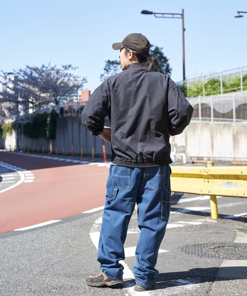 mihns closet(ミンズクローゼット)の「【mihns closet/ミンズクローゼット】リバーシブル フライトジャケット(ブルゾン・メンズ・ブルー/ベージュ/ブラック・M/L)」の4枚目の写真