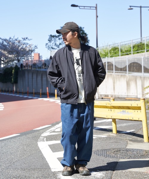 mihns closet(ミンズクローゼット)の「【mihns closet/ミンズクローゼット】リバーシブル フライトジャケット(ブルゾン・メンズ・ブルー/ベージュ/ブラック・M/L)」の17枚目の写真