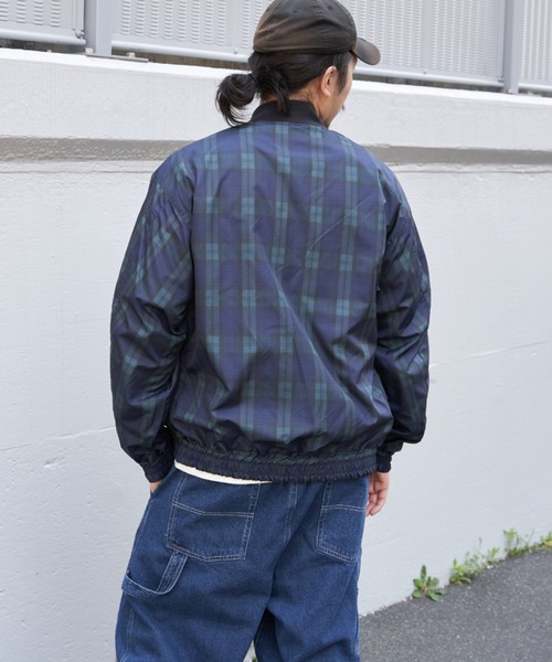 mihns closet(ミンズクローゼット)の「【mihns closet/ミンズクローゼット】リバーシブル フライトジャケット(ブルゾン・メンズ・ブルー/ベージュ/ブラック・M/L)」の9枚目の写真