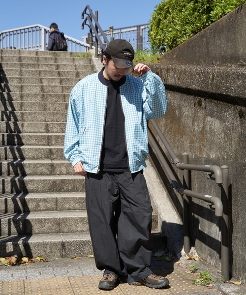 mihns closet(ミンズクローゼット)の「【mihns closet/ミンズクローゼット】リバーシブル フライトジャケット(ブルゾン・メンズ・ブルー/ベージュ/ブラック・M/L)」の12枚目の写真