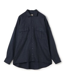 GUY ROVER（ギローバー）の「【別注】GUY ROVER リネンコットン オーバーシャツ（シャツ/ブラウス）」