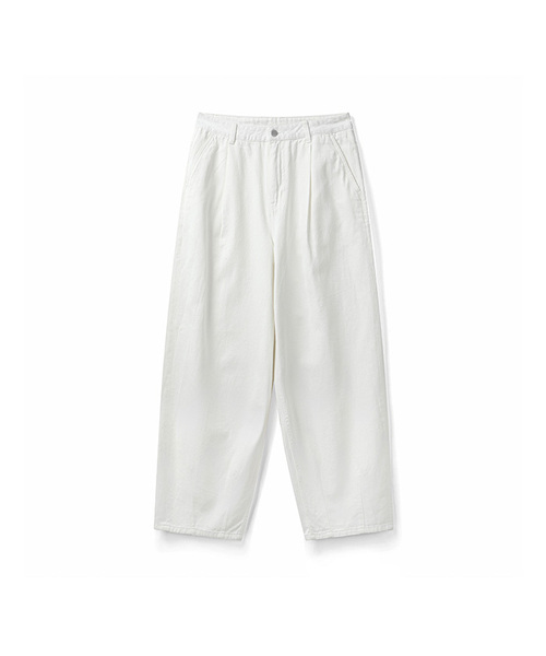COSTUME O’CLOCK(コスチュームオクロック)の「リネンライクバルーンワンタックパンツ 3 COLOR COOSPT254(その他パンツ・メンズ・ライトブルー/ブラック/アイボリー・26/28/30/32/34)」の2枚目の写真