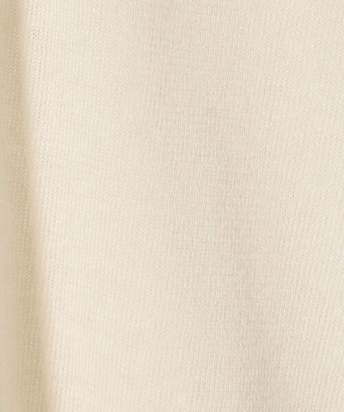 LACOSTE(ラコステ)の「<LACOSTE>ラメニット ポロシャツ(ポロシャツ・レディース・ピンク/オフホワイト・36)」の5枚目の写真