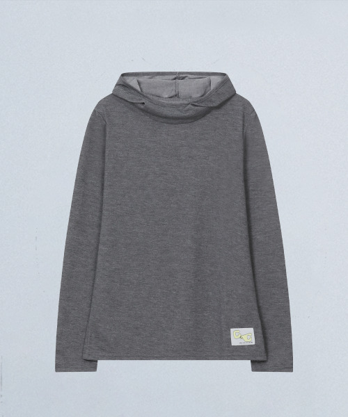 chancechance(チャンスチャンス)の「CEC LIGHTWEIGHT LABEL HOODIE (GRAY)(Tシャツ/カットソー・レディース・その他・FREE)」の1枚目の写真