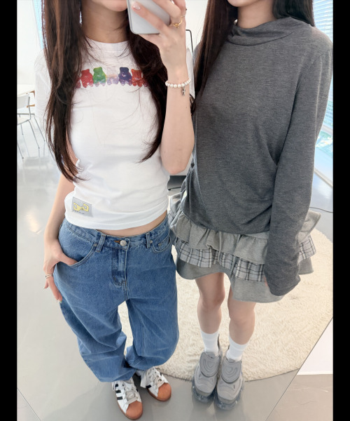 chancechance(チャンスチャンス)の「CEC LIGHTWEIGHT LABEL HOODIE (GRAY)(Tシャツ/カットソー・レディース・その他・FREE)」の3枚目の写真