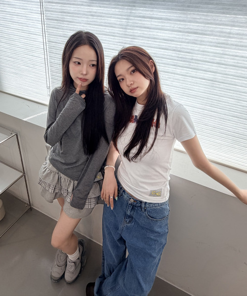 chancechance(チャンスチャンス)の「CEC LIGHTWEIGHT LABEL HOODIE (GRAY)(Tシャツ/カットソー・レディース・その他・FREE)」の5枚目の写真