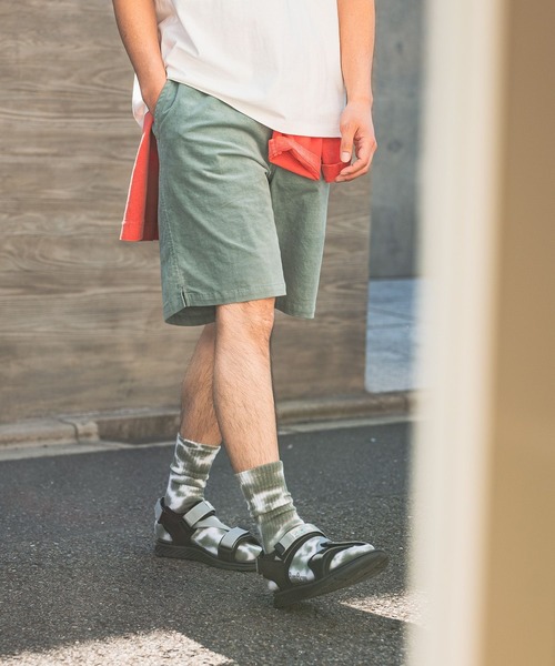 BAYFLOW(ベイフロー)の「【ストレッチ】コールショーツ(その他パンツ・メンズ・ベージュ/ネイビー/ライトグリーン/オフホワイト・LARGE/MEDIUM)」の3枚目の写真
