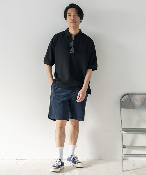 BAYFLOW(ベイフロー)の「【ストレッチ】コールショーツ(その他パンツ・メンズ・ベージュ/ネイビー/ライトグリーン/オフホワイト・LARGE/MEDIUM)」の12枚目の写真