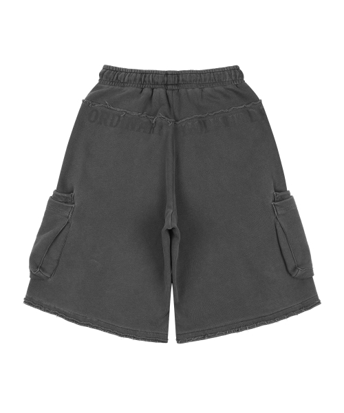 ORDINARY HOLIDAY（オーディナリー ホリデー）の「CARGO JERSEY SHORTS [CHARCOAL]（その他パンツ・レディース・その他・FREE）」の4枚目の写真