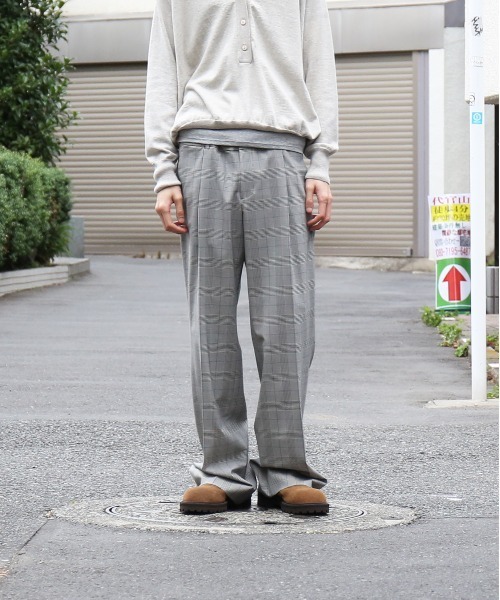 KAIKO Low rise slacks（スラックス）｜KAIKO（カイコー）の