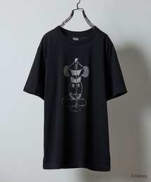 NUMBER (N)INE | MICKEY MOUSE OS GLITTER PRINTED T-SHIRT(Tシャツ/カットソー)
