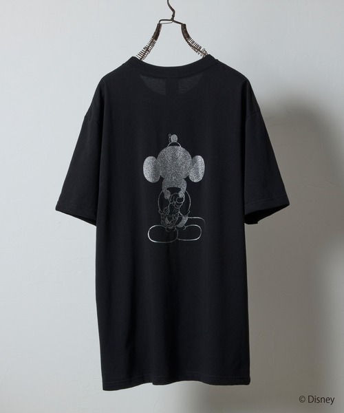 NUMBER (N)INE(ナンバーナイン)の「MICKEY MOUSE OS GLITTER PRINTED T-SHIRT(Tシャツ/カットソー・メンズ・ブラック/ホワイト・5/4/3/2)」の15枚目の写真