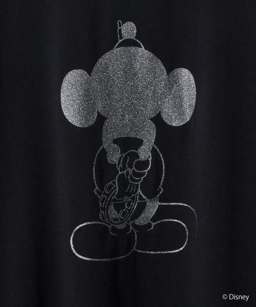 NUMBER (N)INE(ナンバーナイン)の「MICKEY MOUSE OS GLITTER PRINTED T-SHIRT(Tシャツ/カットソー・メンズ・ブラック/ホワイト・5/4/3/2)」の16枚目の写真