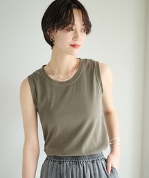 BAYFLOW | ピグメントリブノースリーブTシャツ(Tシャツ/カットソー)