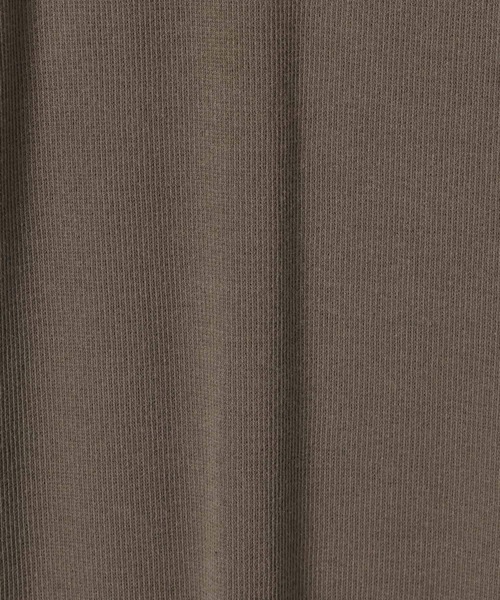 BAYFLOW(ベイフロー)の「ピグメントリブノースリーブTシャツ(Tシャツ/カットソー・レディース・ブラウン/チャコール/ブルー・FREE)」の13枚目の写真