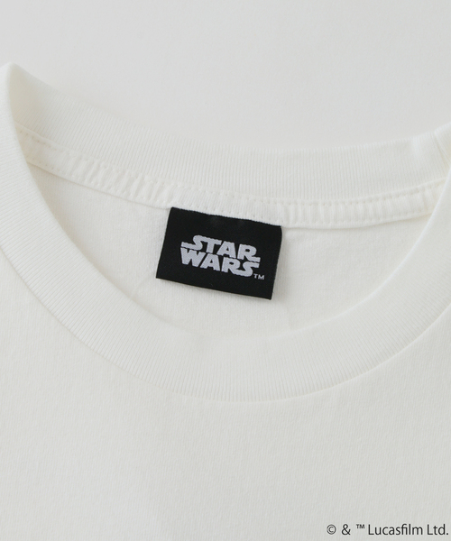 STAR WARS(スターウォーズ)の「STAR WARS / スター・ウォーズ 別注 ヴィンテージ プリントTシャツ(Tシャツ/カットソー・メンズ・ブラック系その他/ブラック/ブラックミックス/ホワイト/ライトグレー・LARGE/MEDIUM)」の7枚目の写真
