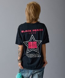 BLACK PEACH（ブラックピーチ）の「【BLACK PEACH】プリント 半袖Tシャツ（Tシャツ/カットソー）」