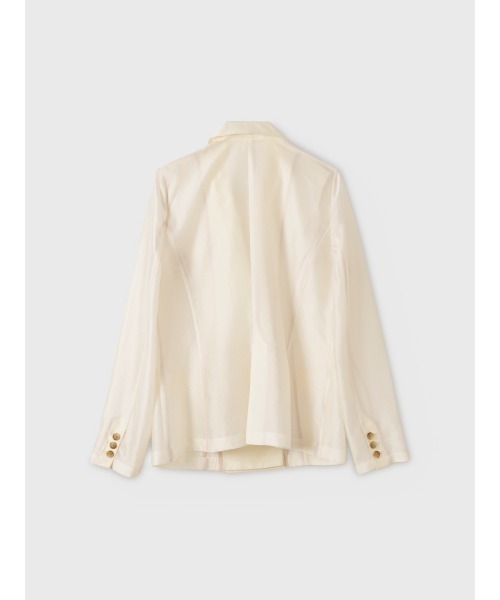EIMY ISTOIRE(エイミーイストワール)の「【UV CARE】AIRY TAILORED JACKET(テーラードジャケット・レディース・ライトピンク/ブラック/ホワイト・F)」の13枚目の写真