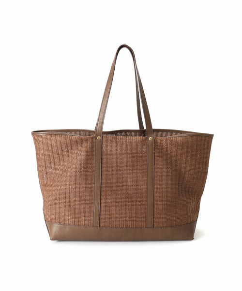 sita parantica(シータパランティカ)の「【SITA PARANTICA/シータパランティカ 】別注レザー×ファブリックトート(トートバッグ・レディース・ブラウン・FREE)」の15枚目の写真