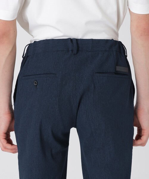 BLACK LABEL CRESTBRIDGE(ブラックレーベル・クレストブリッジ)の「ノビールクレープトリコットトラウザーズ(その他パンツ・メンズ・ネイビー/ライトグレー・XL/M/L/S)」の4枚目の写真