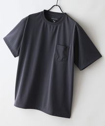 【HEAT BLOCKER/ヒートブロッカー】【まるで着る日傘！遮熱＆UVカット】コットンライク 胸ポケットTシャツ 吸水速乾 アンチピリング イージーケア ユニセックス