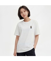 ゴルフクマ刺繍半袖Tシャツ