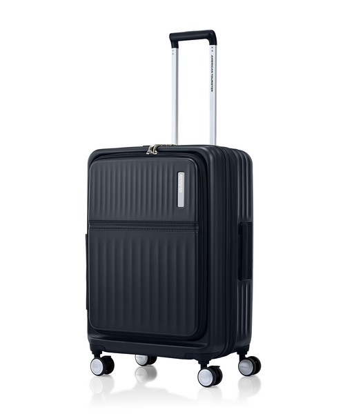 AMERICAN TOURISTER(アメリカンツーリスター)の「アメリカンツーリスター TRANTO スピナー68/25 エキスパンダー TSA BO ブラック(スーツケース/キャリーバッグ・メンズ・ブラック・M)」の1枚目の写真
