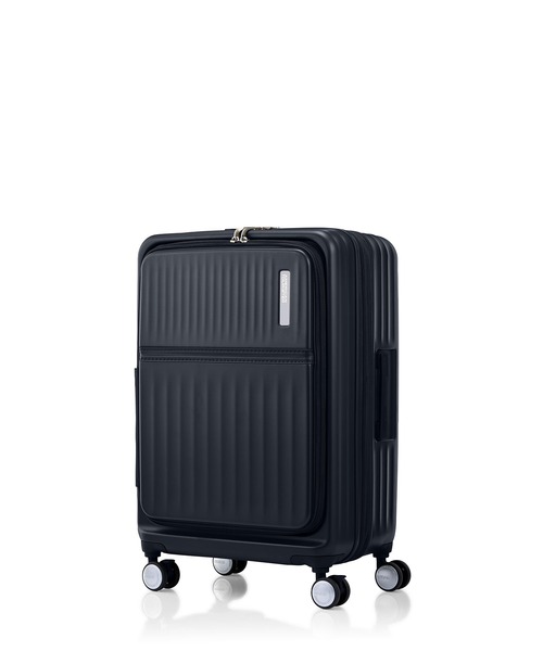 AMERICAN TOURISTER(アメリカンツーリスター)の「アメリカンツーリスター TRANTO スピナー68/25 エキスパンダー TSA BO ブラック(スーツケース/キャリーバッグ・メンズ・ブラック・M)」の2枚目の写真