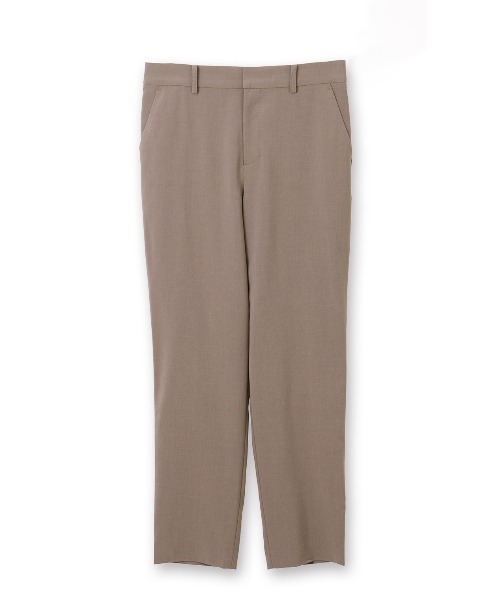 AOYAMA(アオヤマ)の「【ZEROプレッシャー】テーパードパンツ ブラウン無地(スーツパンツ・レディース・ブラウン・L/M/S/LL)」の6枚目の写真