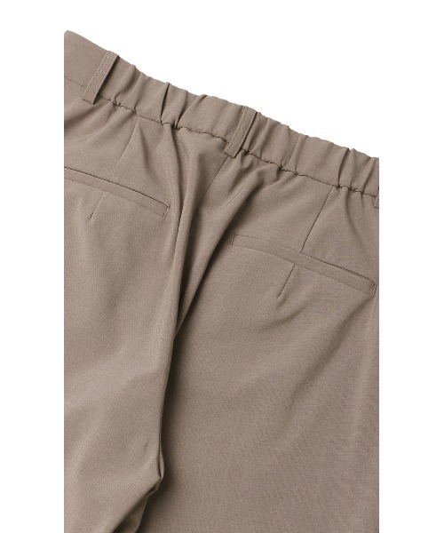 AOYAMA(アオヤマ)の「【ZEROプレッシャー】テーパードパンツ ブラウン無地(スーツパンツ・レディース・ブラウン・L/M/S/LL)」の8枚目の写真