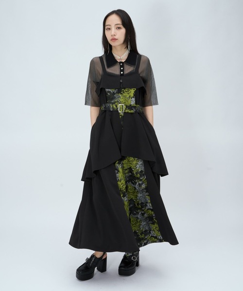 HARE(ハレ)の「ベルトデザインチャンキーサボサンダル(HARE)(サンダル・レディース・ブラック・MEDIUM/LARGE)」の17枚目の写真