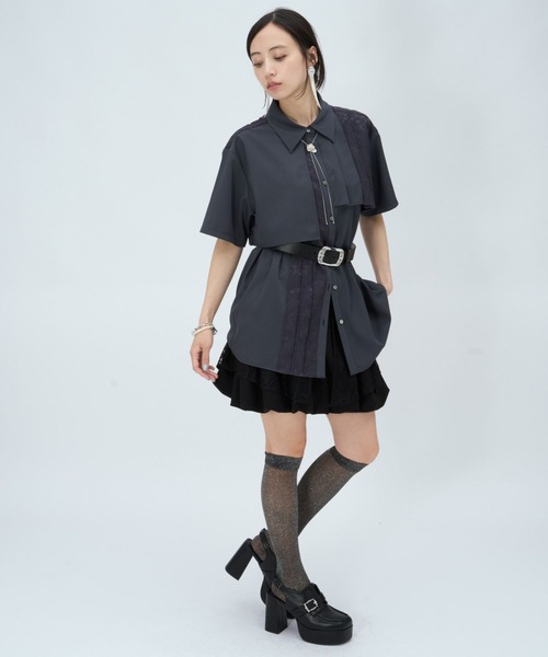 HARE(ハレ)の「ベルトデザインチャンキーサボサンダル(HARE)(サンダル・レディース・ブラック・MEDIUM/LARGE)」の16枚目の写真