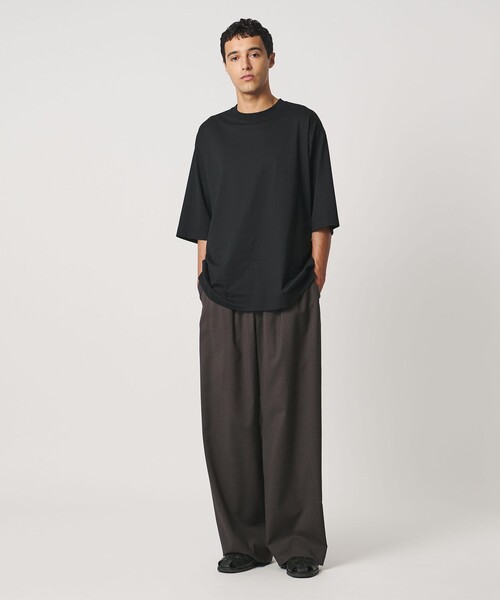 LOEFF（ロエフ）の「＜LOEFF＞トロピカルウール ハーレム パンツ MENS（その他パンツ・メンズ・ワイン/ブラウン系・2/1/0）」の5枚目の写真