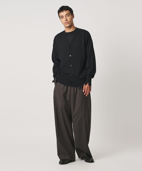 LOEFF（ロエフ）の「＜LOEFF＞トロピカルウール ハーレム パンツ MENS（その他パンツ・メンズ・ワイン/ブラウン系・2/1/0）」の7枚目の写真