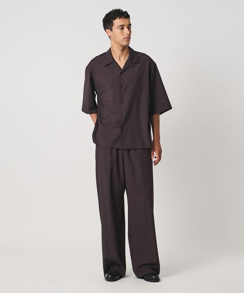 LOEFF（ロエフ）の「＜LOEFF＞トロピカルウール ハーレム パンツ MENS（その他パンツ・メンズ・ワイン/ブラウン系・2/1/0）」の9枚目の写真