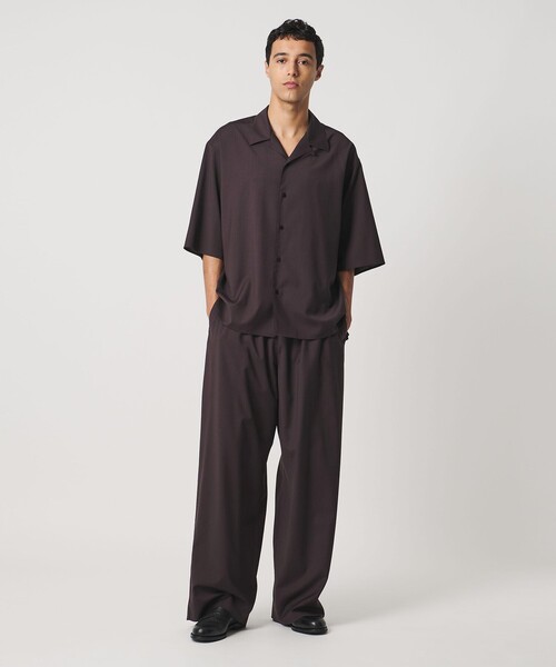 LOEFF（ロエフ）の「＜LOEFF＞トロピカルウール ハーレム パンツ MENS（その他パンツ・メンズ・ワイン/ブラウン系・2/1/0）」の10枚目の写真