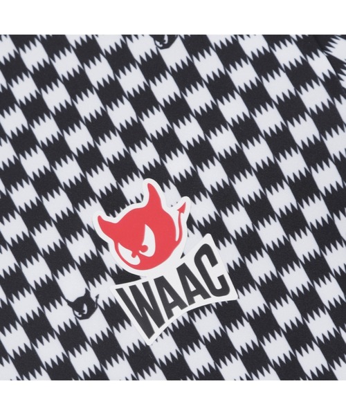 WAAC(ワック)の「MENS ZIGZAG WAACKYポロ(ポロシャツ・メンズ・ブラック/オレンジ・SMALL/MEDIUM/LARGE)」の4枚目の写真