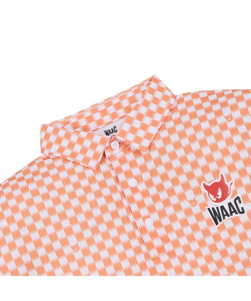 WAAC(ワック)の「MENS ZIGZAG WAACKYポロ(ポロシャツ・メンズ・ブラック/オレンジ・SMALL/MEDIUM/LARGE)」の8枚目の写真