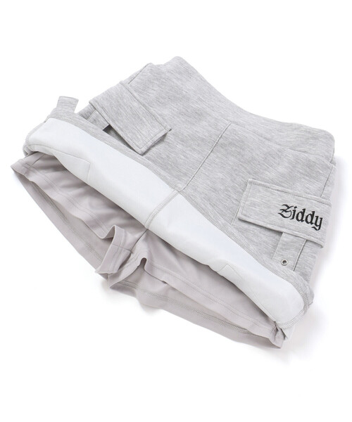 ZIDDY（ジディ）の「カーゴショートスカパン(130~160cm)（スカート・キッズ・ブラック/グレー・150cm/FREE/130cm/140cm）」の18枚目の写真