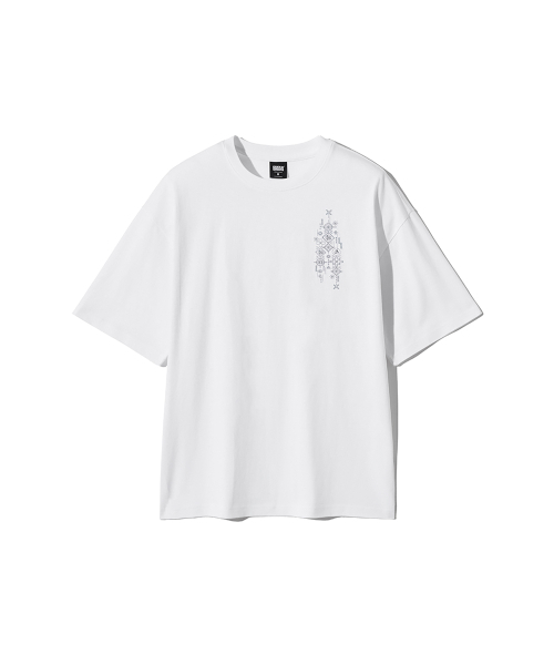 GAKKAI UNIONS(ガッカイユニオンズ)の「サンシャイン刺繍半袖Tシャツホワイト(Tシャツ/カットソー・レディース・その他・MEDIUM/LARGE)」の2枚目の写真