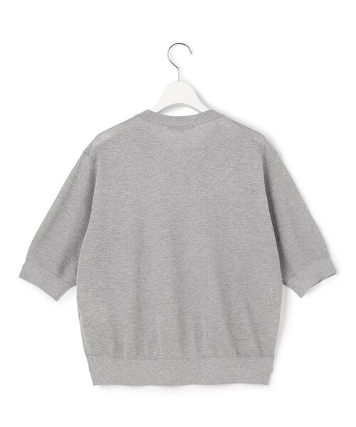 23区 L(ニジュウサンクオオキイサイズ)の「オータムメタリック パフスリーブ ニット Tシャツ(ニット/セーター・レディース・シルバー系/ピンク系/ゴールド系/ライトグリーン系・44/46)」の7枚目の写真
