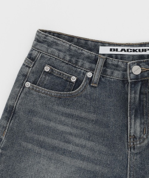 BLACKUP（ブラックアップ）の「[MADE] ルパンカーペンターデニムショーツ（デニムパンツ・レディース・ブルー/ブラック・LARGE/SMALL/MEDIUM）」の21枚目の写真