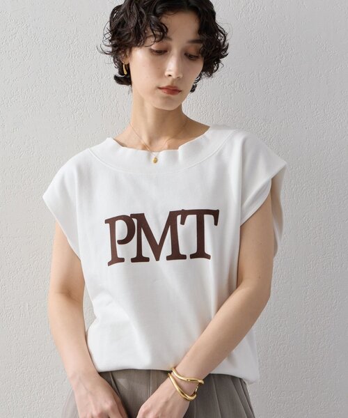 GALLARDAGALANTE(ガリャルダガランテ)の「オフショルスウェットTee(Tシャツ/カットソー・レディース・チャコールグレー/ホワイト・FREE)」の3枚目の写真